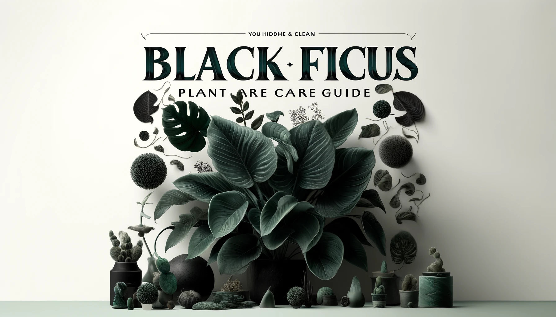 Black Ficus Plant Care Guide – Idyl