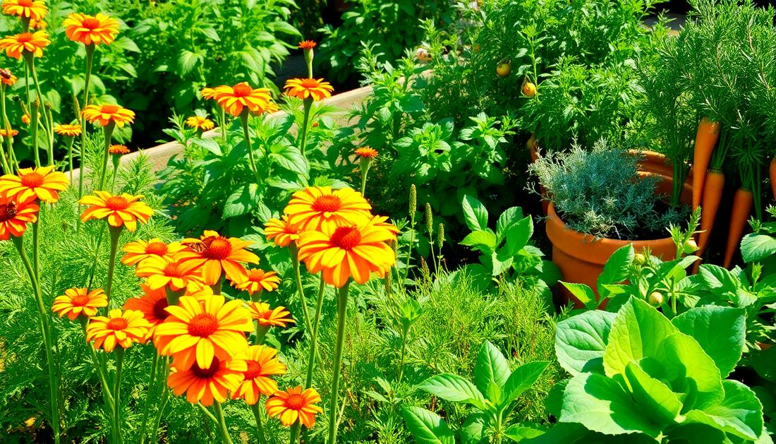 Companion Plants for Pest Control in Vegetable Gardens