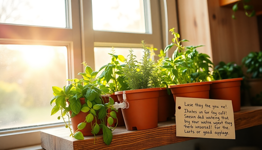 How to Care for Herbs During Vacation