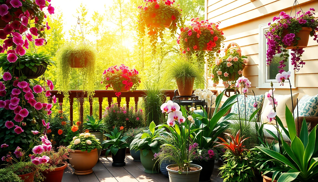 Elevate Your Outdoor Oasis: Top Ornamental Plants for Patios and Decks