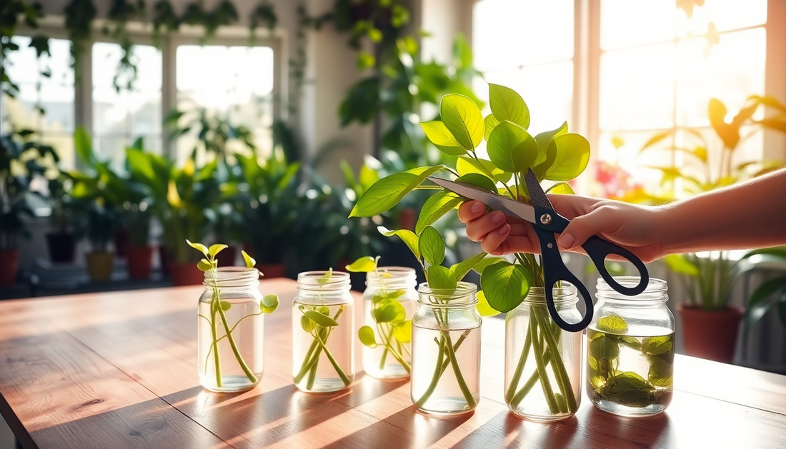 Grow Your Own Indoor Oasis: A Guide to Propagating Plants from Cuttings