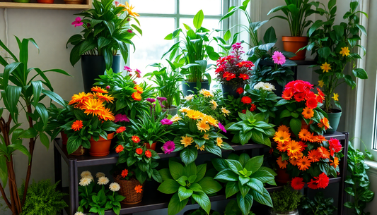 Elevate Your Indoors with a Seasonal Plant Display