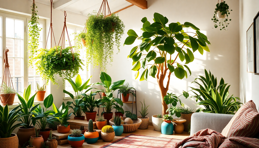 Elevate Your Space with Boho-Chic Indoor Plants