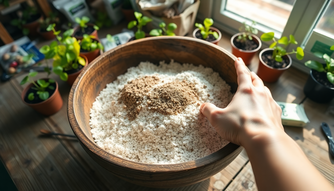 How to Make Lightweight Potting Mix for Your Indoor Plants