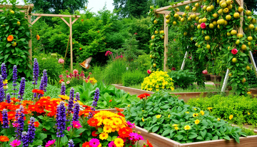 The Best Ornamental Plants for Edible Gardens