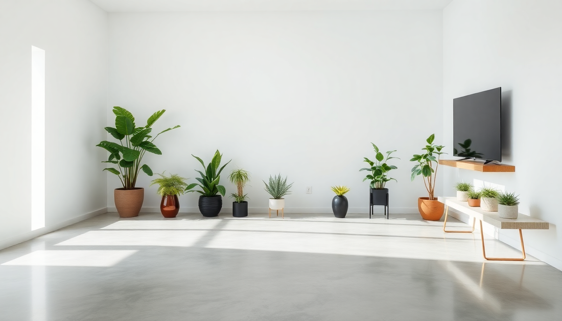 Elevate Your Space: The Best Indoor Plants for Modern Minimalist Homes