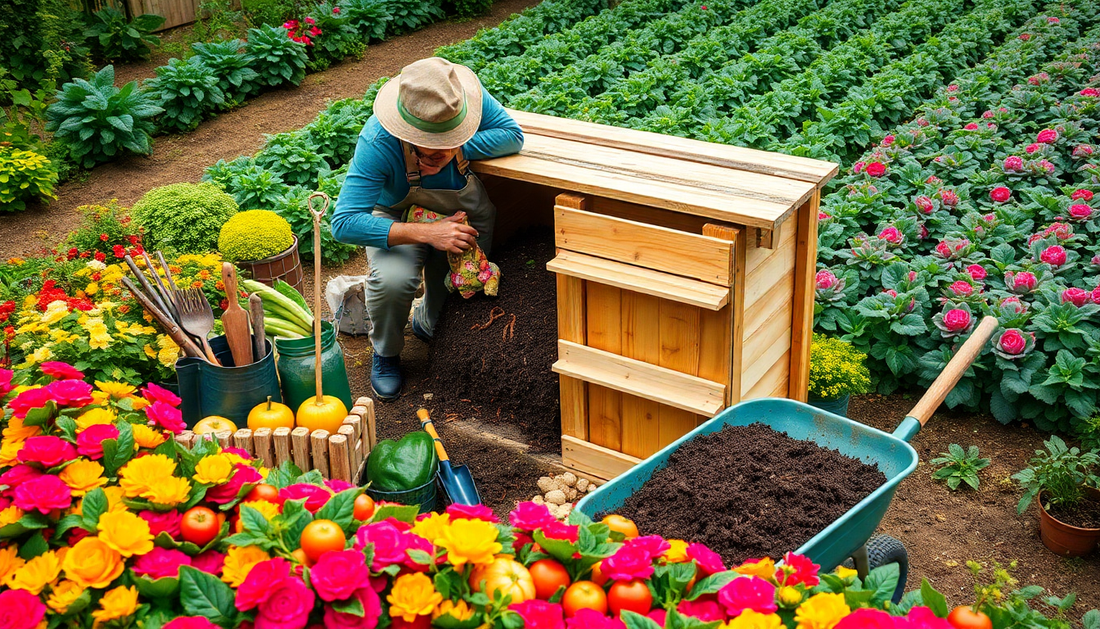 Unlock the Secret to a Thriving Vegetable Garden: Mastering the Art of Composting