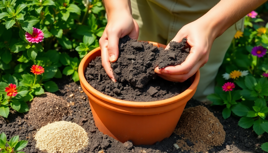 Enrich Your Potting Mix: A Guide to Mixing Organic Fertilizers