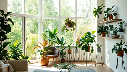 Elevate Your Indoor Spaces: The Best Air-Purifying Plants for Style and Wellness