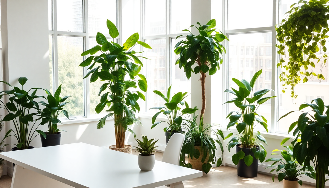 Bring Nature Indoors: The Best Low-Maintenance Plants for Your Office