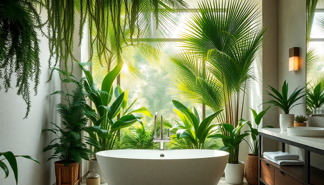 Transforming Your Bathroom into a Lush Oasis: 10 Thriving Indoor Plants