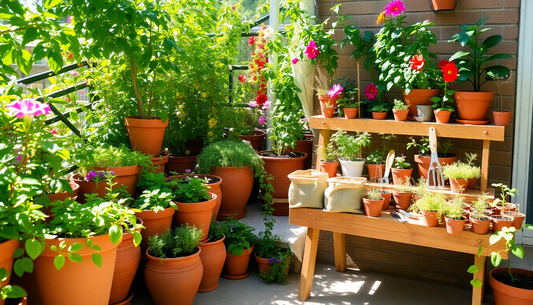 The Perfect Potting Mix for Your Patio Garden