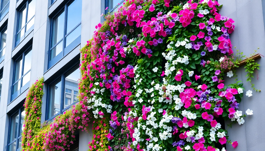 Elevate Your Space: Flowering Plants for Vertical Gardens