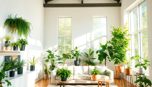 The Top 10 Air-Purifying Indoor Plants for Spacious Homes