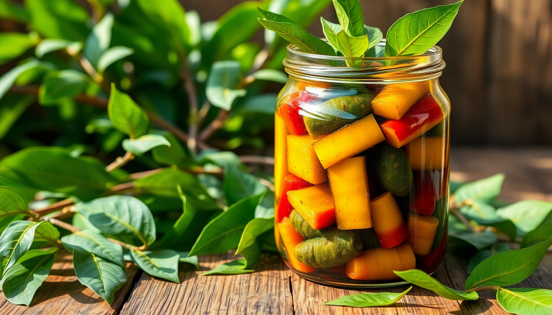 Unlock the Flavors of Homemade Pickles with Fresh Curry Leaves