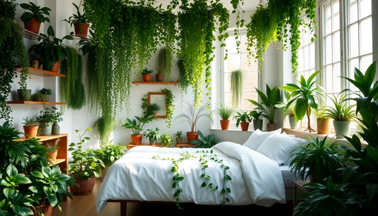 Transform Your Bedroom into an Indoor Plant Oasis: A Guide to Creating a Relaxing Sanctuary