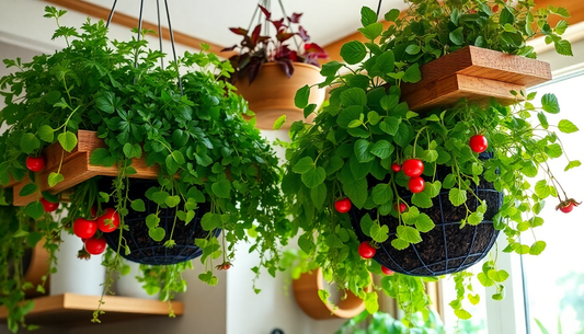 The Perfect Potting Mix for Your Hanging Kitchen Garden