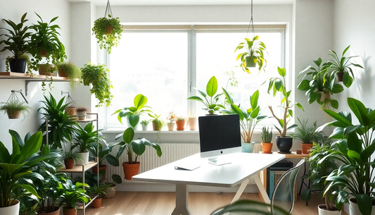 Elevate Your Home Office with These Stunning Indoor Plants