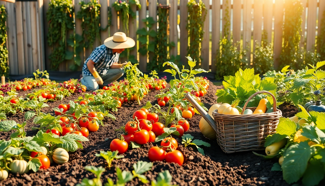 Cultivating a Thriving Vegetable Garden: A Sustainable Approach