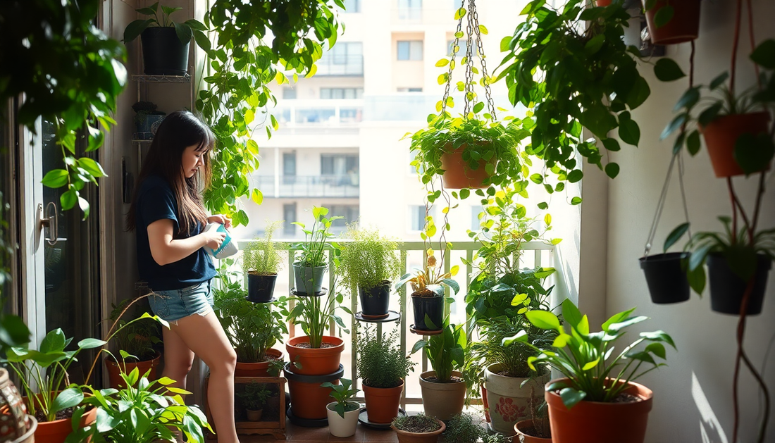 Thriving in Small Spaces: A Guide to Caring for Plants in Compact Environments