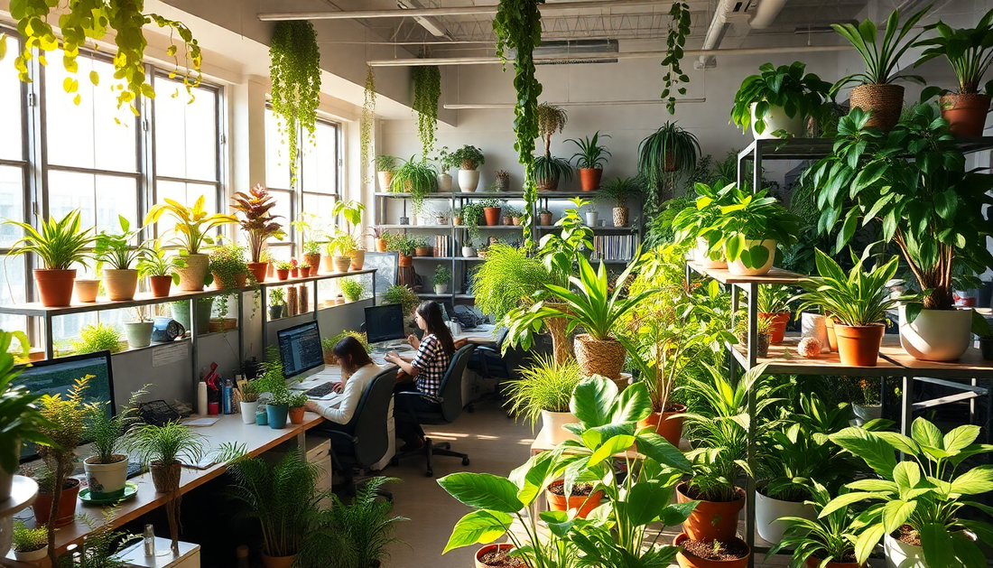 Keeping Your Office Thriving: A Guide to Caring for Indoor Plants