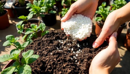 How to Add Perlite to Potting Mix for Better Drainage