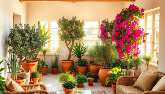 Bring the Mediterranean Indoors: Cultivating a Lush, Low-Maintenance Oasis