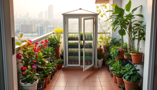 How to Set Up a Balcony Greenhouse in Bangalore