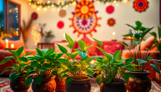 Elevate Your Diwali with Air-Purifying Plants: The Perfect Gifts for a Greener Celebration