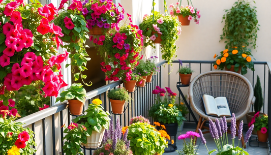 Bloom in Bliss: The Best Flowering Plants for Small Spaces