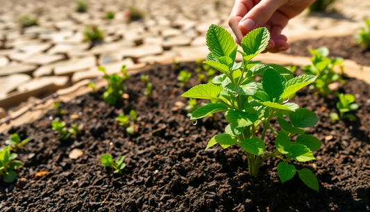 The Best Potting Mix for Water-Saving Gardening