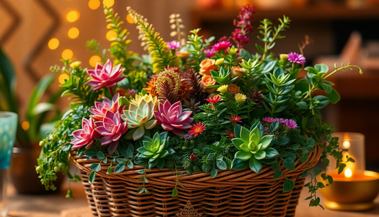 Elevate Your Corporate Diwali Gifting with Idyl's Stunning Plant Hampers