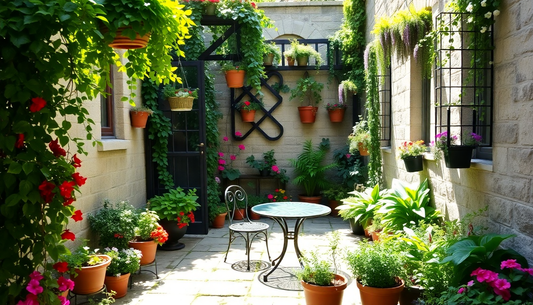 Breathe Life into Your Small Courtyard: 10 Low-Maintenance Plants to Transform Your Space