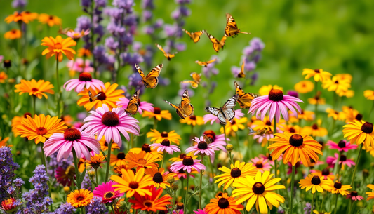 Enchanting Blooms: Flowering Plants that Attract Butterflies