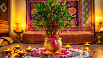 Diwali Lucky Bamboo: A Gift of Good Fortune