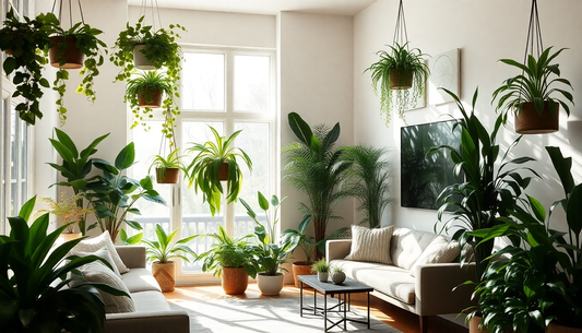 Brighten Up Your Home: How to Use Indoor Plants to Illuminate Dark Rooms