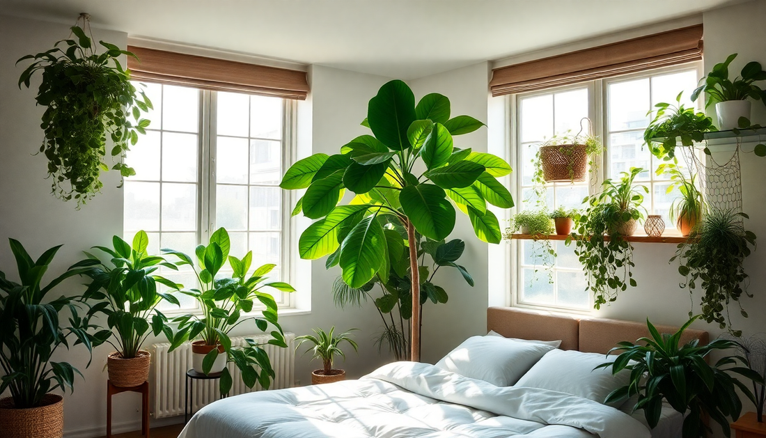 The Best Indoor Plants for Clean Air in Bedrooms