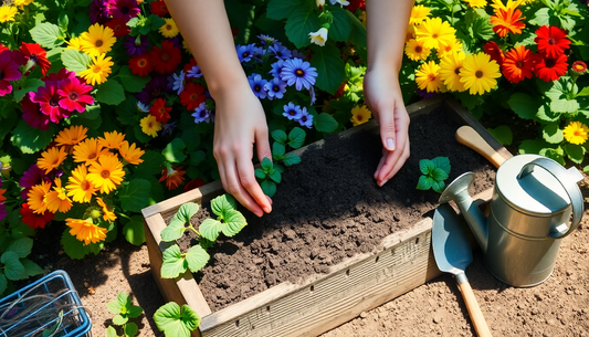 Cultivating Edible Flowers: The Art of Crafting the Perfect Potting Mix