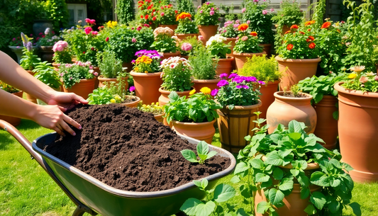 The Ultimate Guide to Choosing the Perfect Potting Mix for Large Outdoor Containers