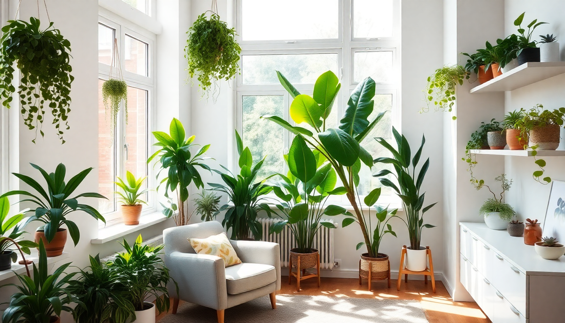 Bring the Outdoors In: How to Use Indoor Plants to Add a Pop of Green in Small Spaces