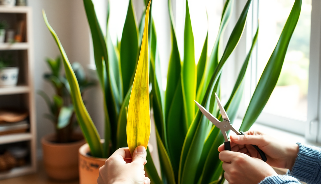 Reviving Your Snake Plant: Tips to Tackle Yellowing Leaves