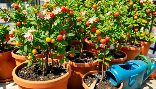 The Perfect Potting Mix for Your Container Fruit Trees