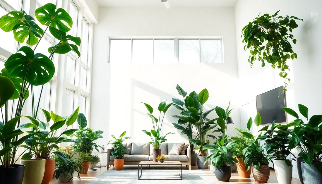 10 Best Low-Maintenance Plants for Large Homes