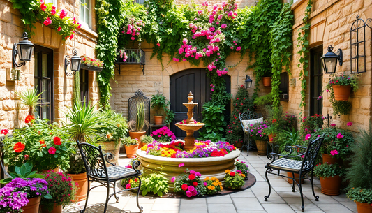 Elevate Your Courtyard with These Stunning Ornamental Plants