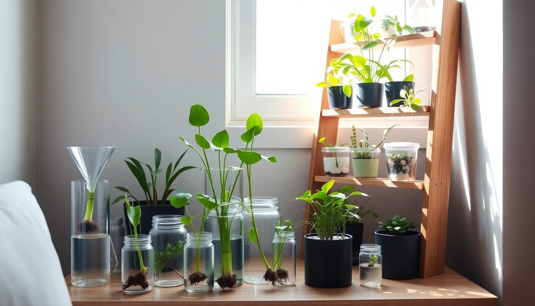 How to Create a DIY Indoor Plant Propagation Station