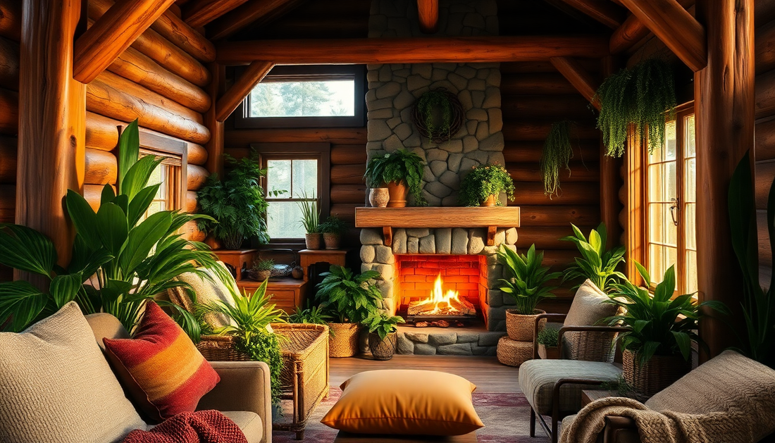 Cozy Cabin Chic: Styling Indoor Plants for a Rustic Retreat