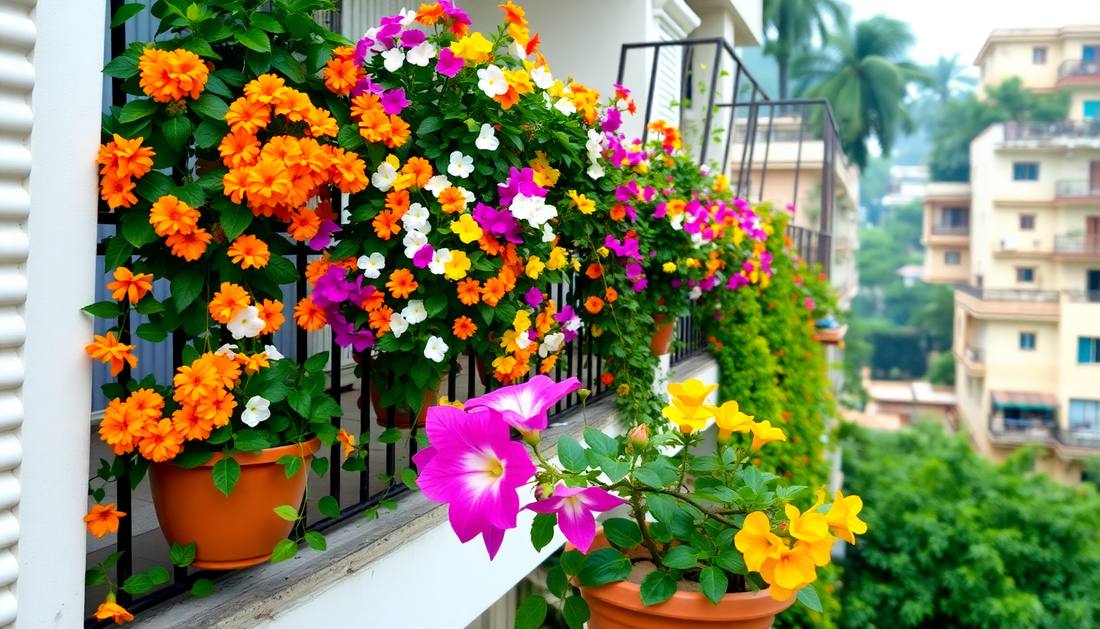 Bloom Your Balcony: Top Flowering Plants for Indian Homes