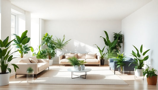 Elevate Your Neutral Interiors with the Beauty of Indoor Plants