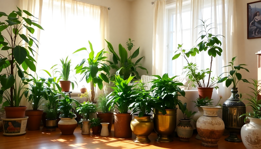 Breathe Life into Your Space: Grow Indoor Plants in Vintage Containers