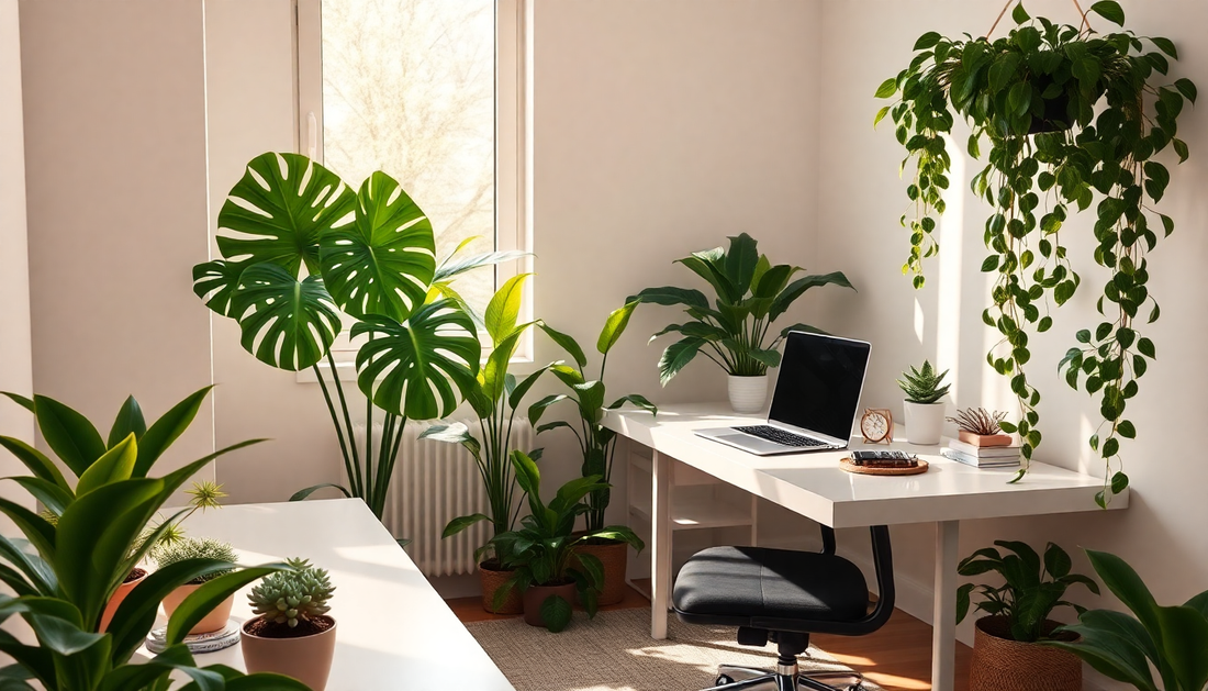 Thrive in Your Remote Workspace: Top Indoor Plants for Focus and Productivity